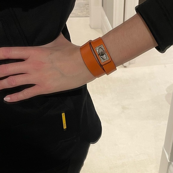 Givenchy Leather Double Wrap Bracelet (XS) - Picture 3 of 3